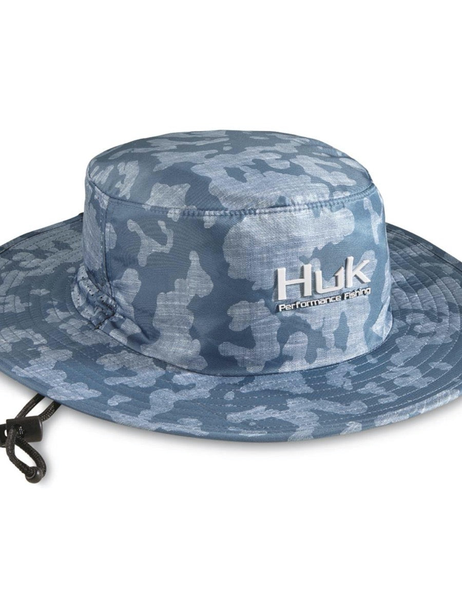 HUK Running Lakes Boonie Hat - Titanium Blue – Leaf in Creek